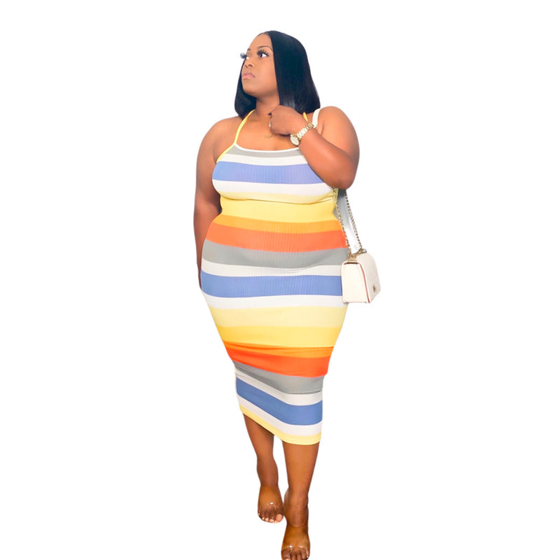 "SUMMERTIME FINE" BODYCON DRESS