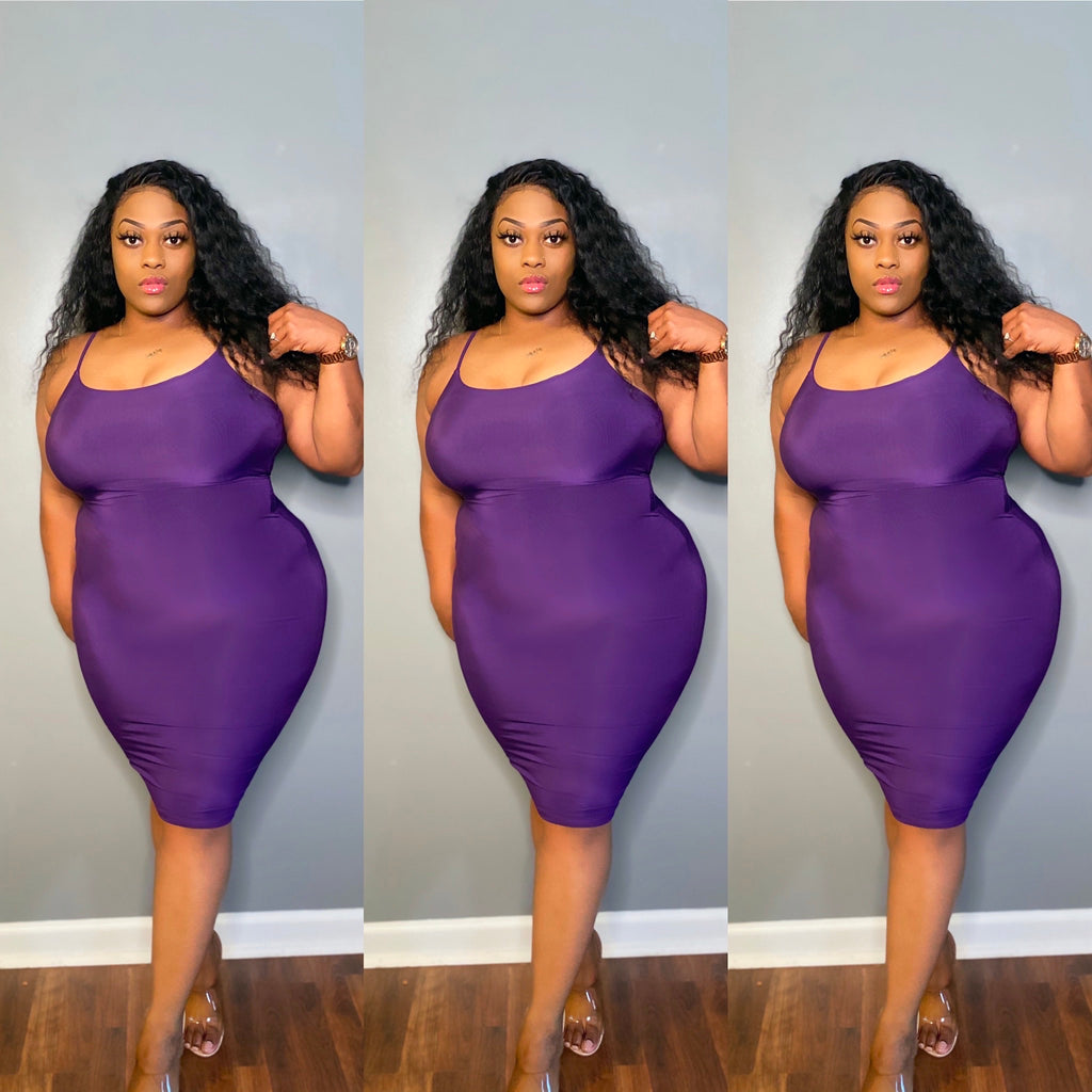 “TROPHY WIFE” MIDI DRESS