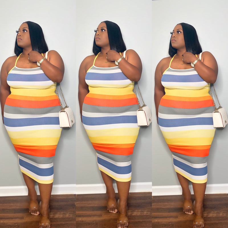 "SUMMERTIME FINE" BODYCON DRESS